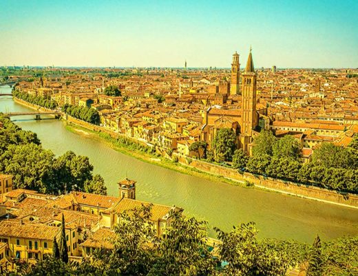 Ryga Verona Italija Savaitgalis