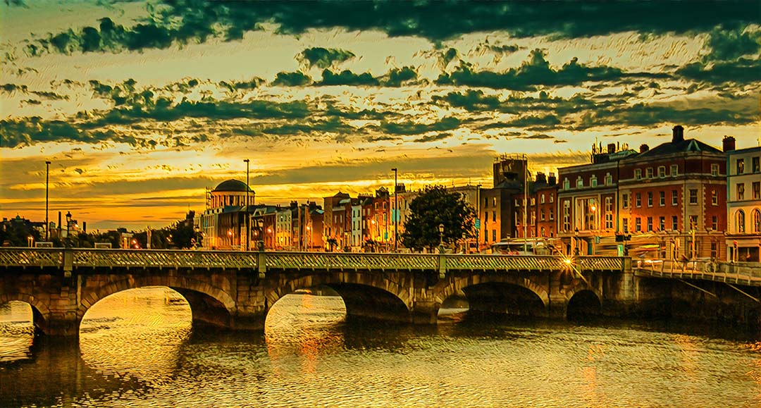 Riga Dublin Ireland Weekend